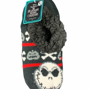 Nightmare Before Christmas Sock Slippers